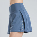 Breathable Running Fitness Yoga Pants - Fake Two Pieces