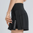 Breathable Running Fitness Yoga Pants - Fake Two Pieces