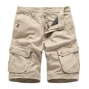 Men's Cropped Beach Shorts for Summer Wear